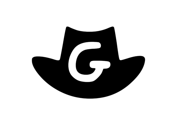 Cowboy Hat with Playful Mono G
