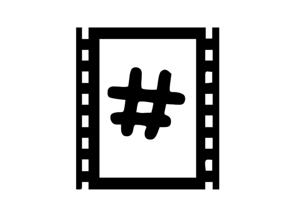 Film Reel with Mono Hashtag Embroidery Design Review