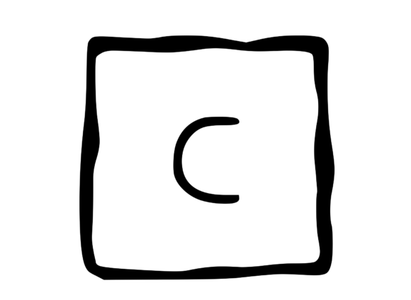 Hand Drawn Outlined Frame with Mono C Review